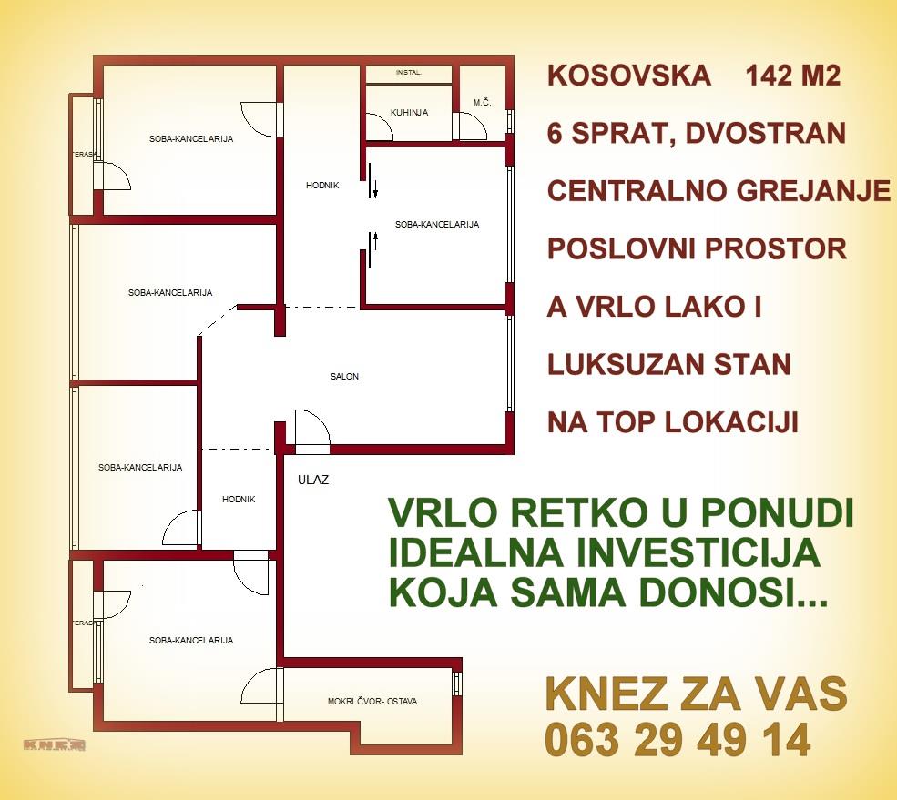 stanovi   Beograd  Skupština    CENTAR-KOSOVSKA